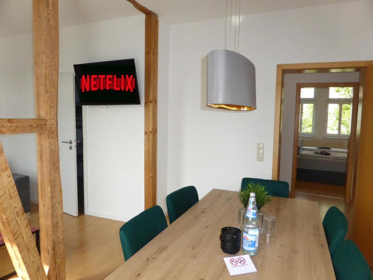 Jena City Apartment, Balkon, Sonnig, Wifi, Parkplaetze, Naehe Zentrum מראה חיצוני תמונה