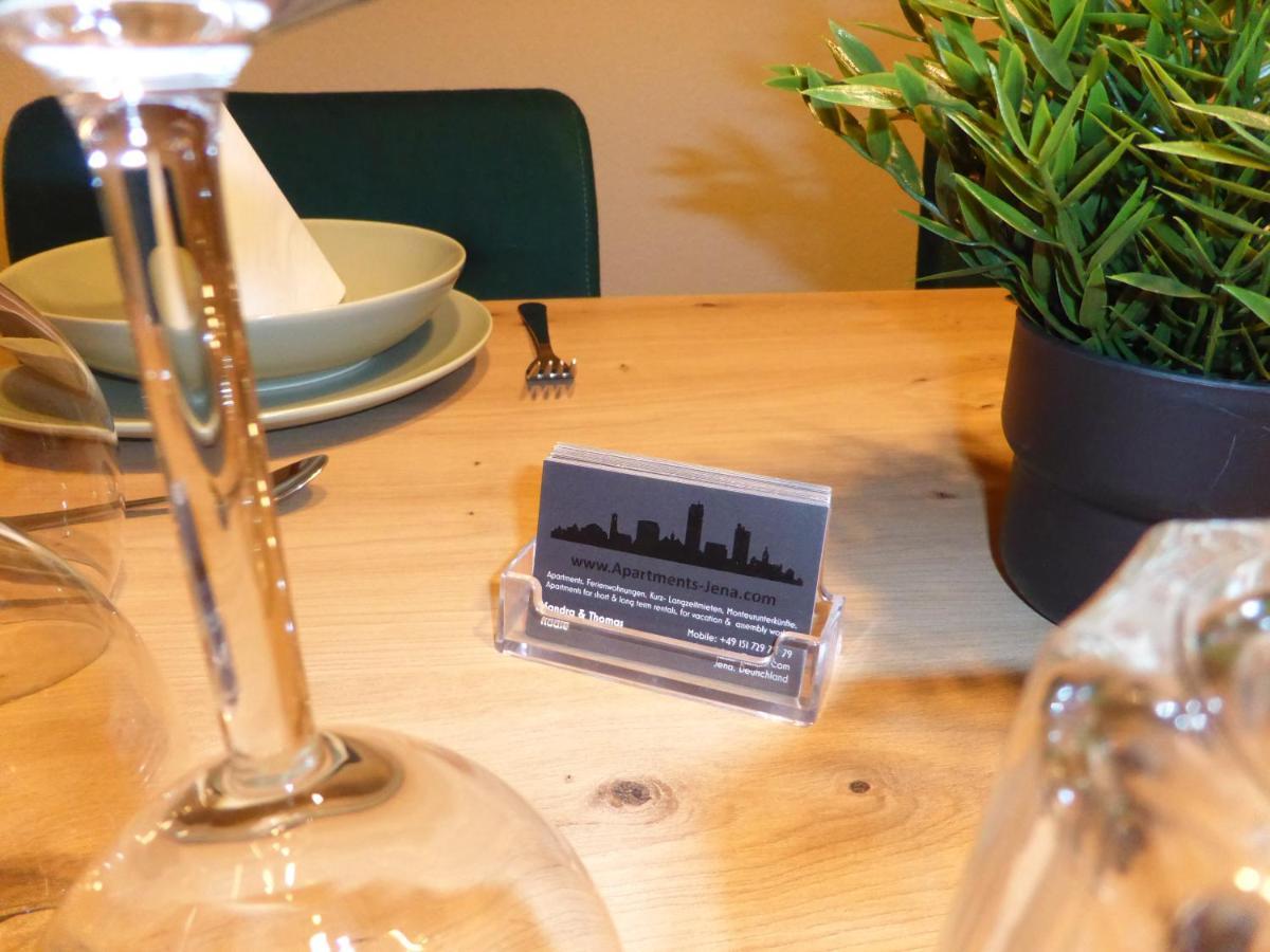 Jena City Apartment, Balkon, Sonnig, Wifi, Parkplaetze, Naehe Zentrum מראה חיצוני תמונה
