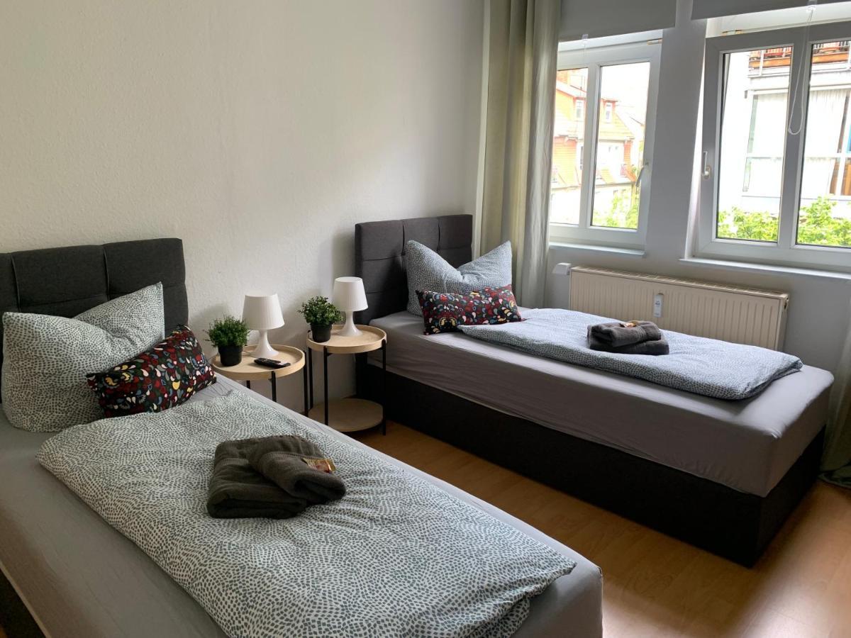 Jena City Apartment, Balkon, Sonnig, Wifi, Parkplaetze, Naehe Zentrum מראה חיצוני תמונה